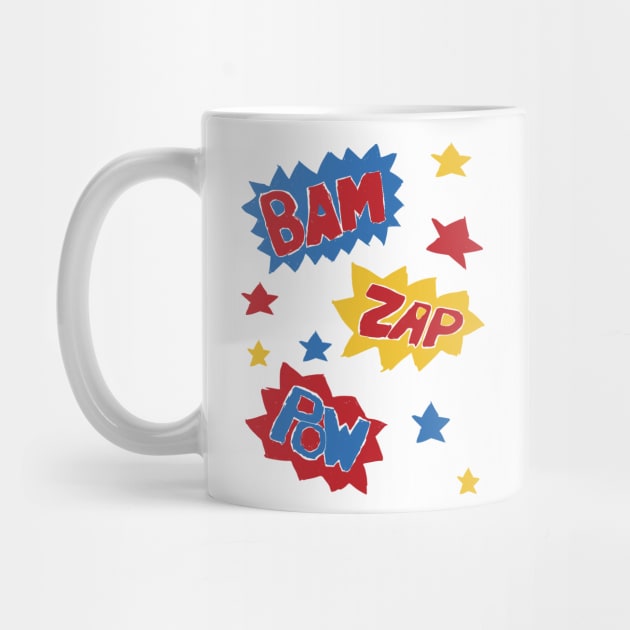 Bam Zap Pow by The E Hive Design